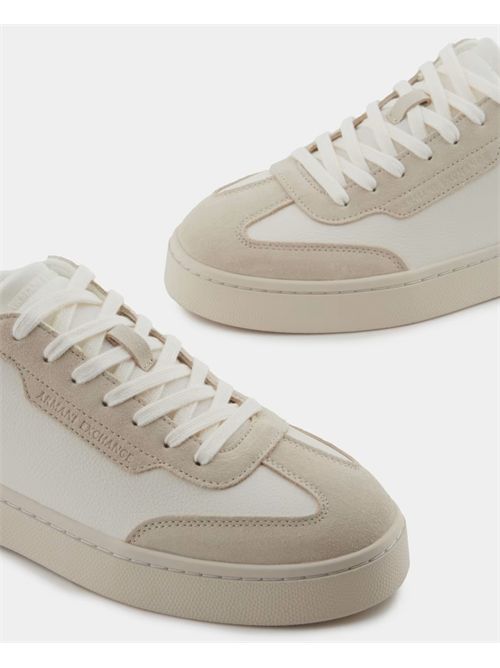 Sneakers basse uomo AX con inserti a contrasto ARMANI EXCHANGE | XUX250-XV948U641